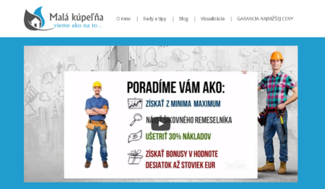 firemní web malakupelna.sk