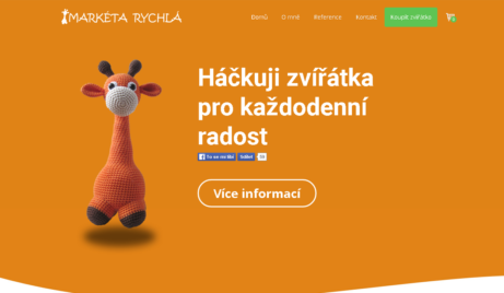 eshop s háčkovanými zvířátky